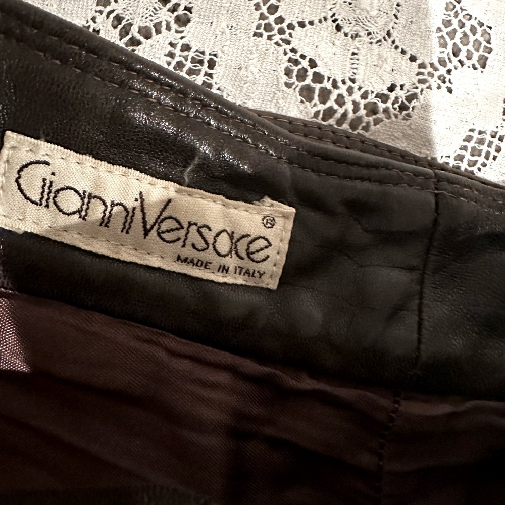 Gianni Versace *Rare* Leather Trouser